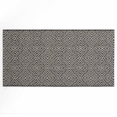 Tapis style ethnique tissé plat Aztek