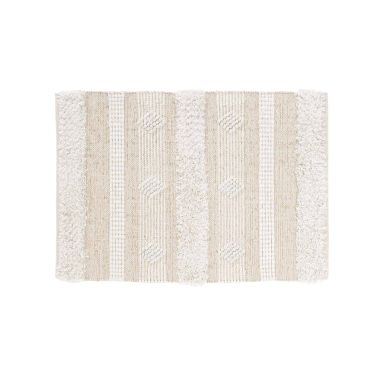 Tapis texturé avec fils métallisés Athos 60x90