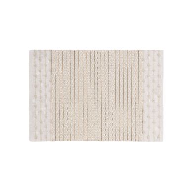 Tapis texturé avec pois et fils métallisés Artemis 60x90