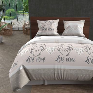 Parure de lit Valentine naturel