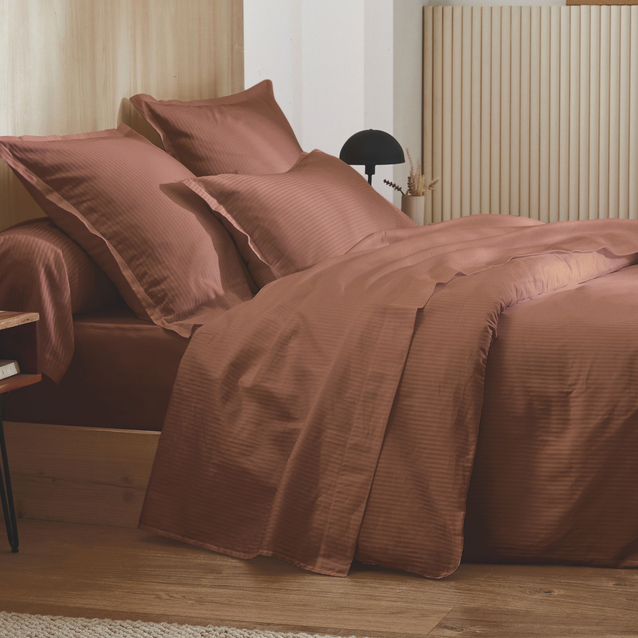 Drap plat Grand Hôtel 180x290 cuir Tradilinge