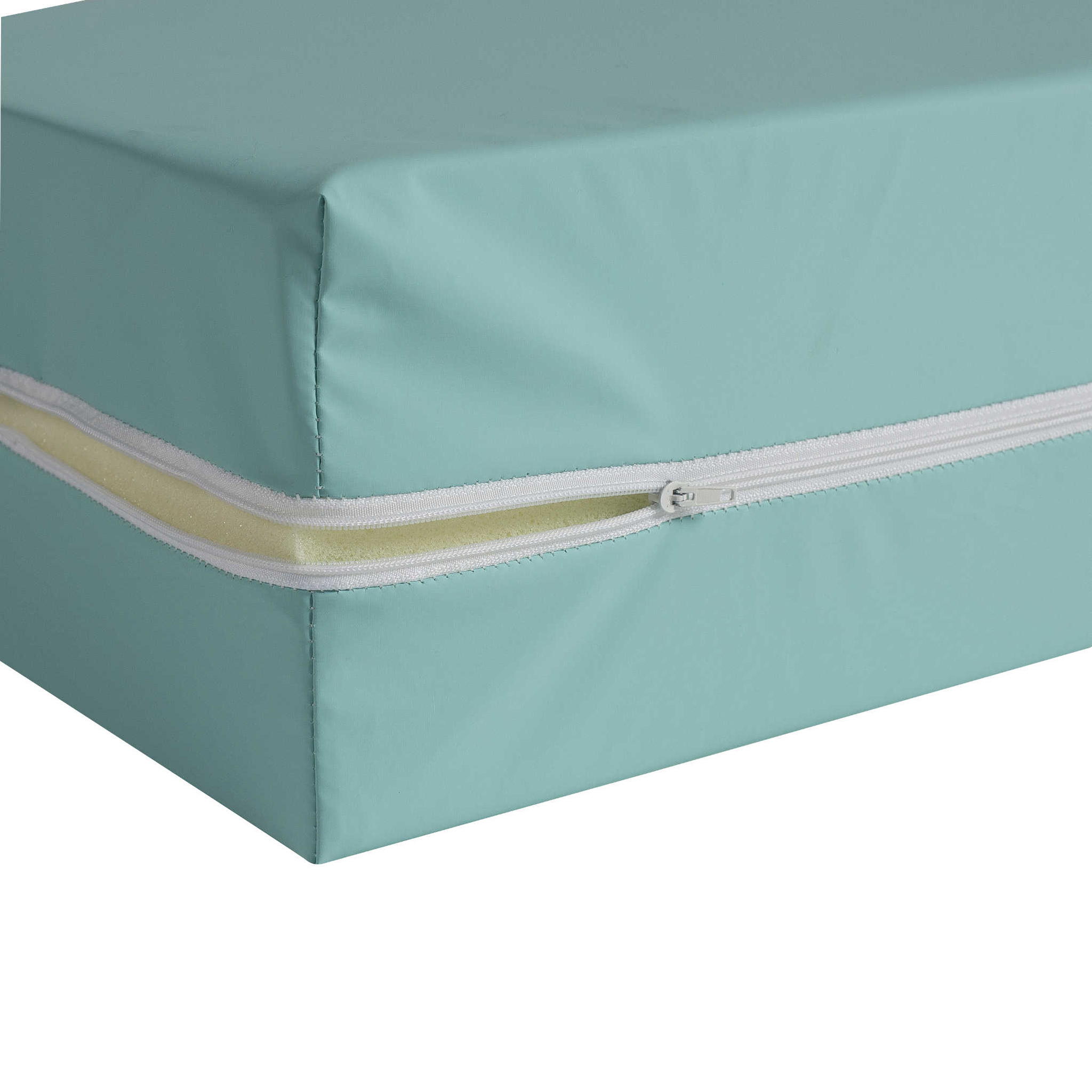 Housse rénove matelas coloris vert 15 cm 150 gr/m² 80x190 - Terre de Nuit