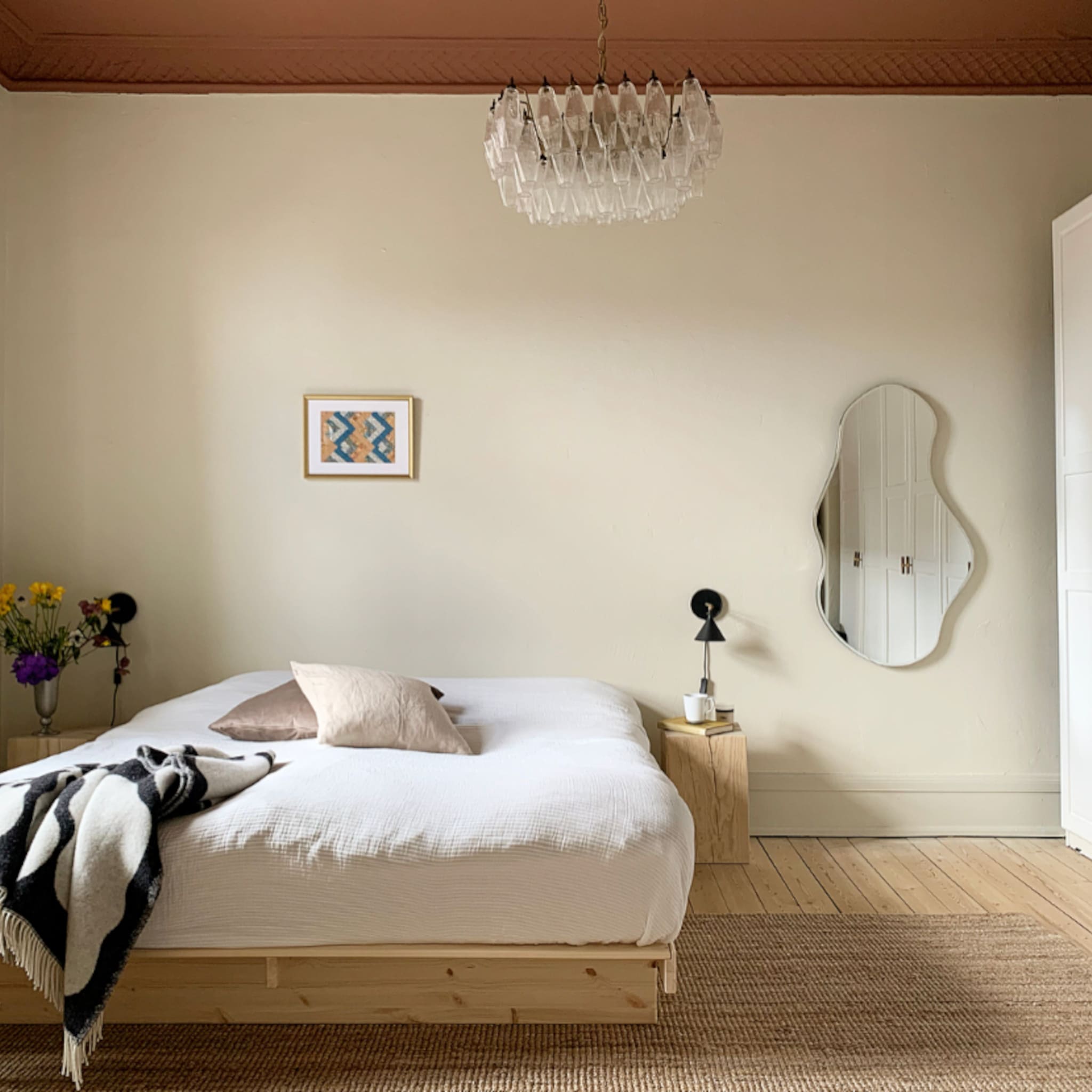 Lit KANSO en pin massif naturel