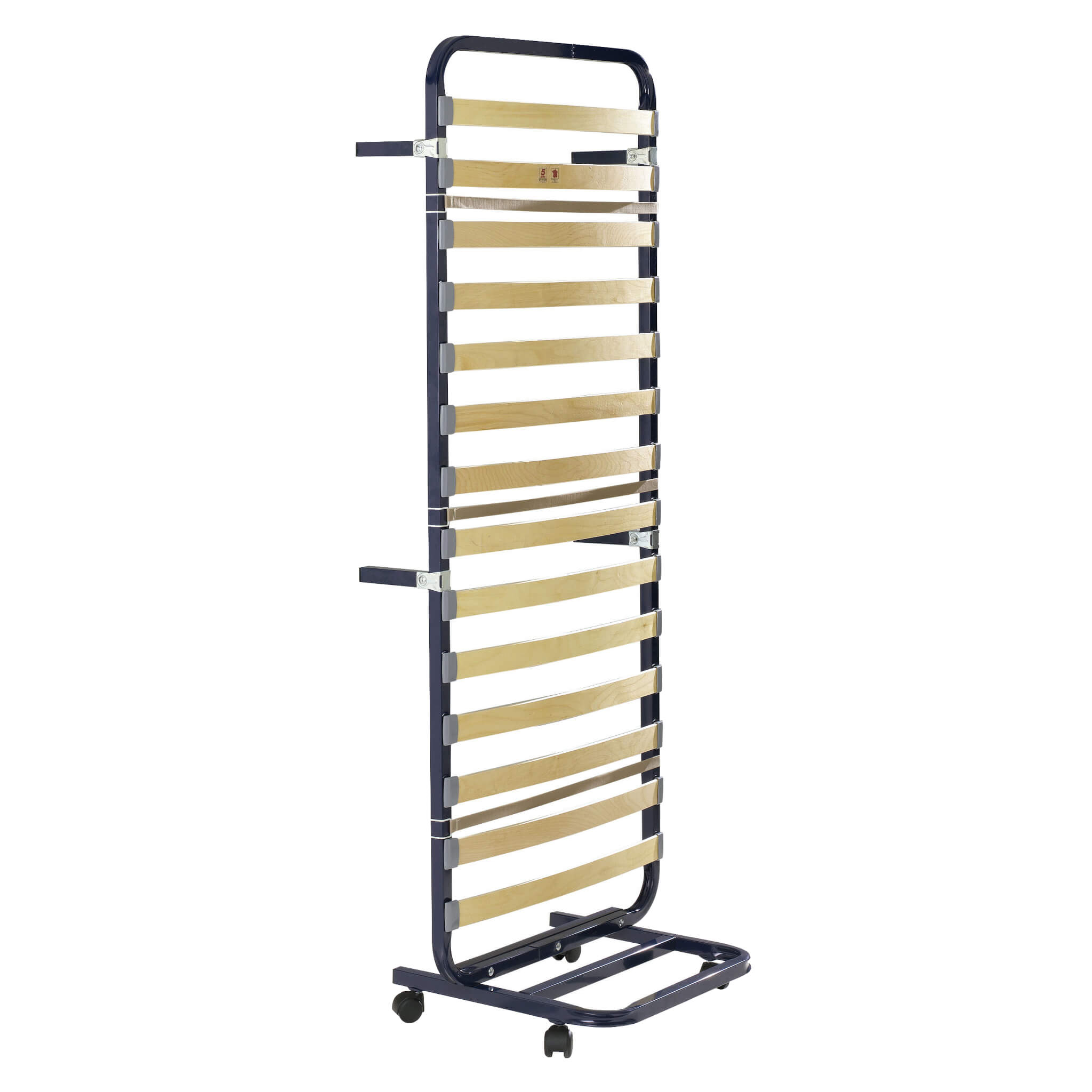 Lit d'appoint vertical à roulettes