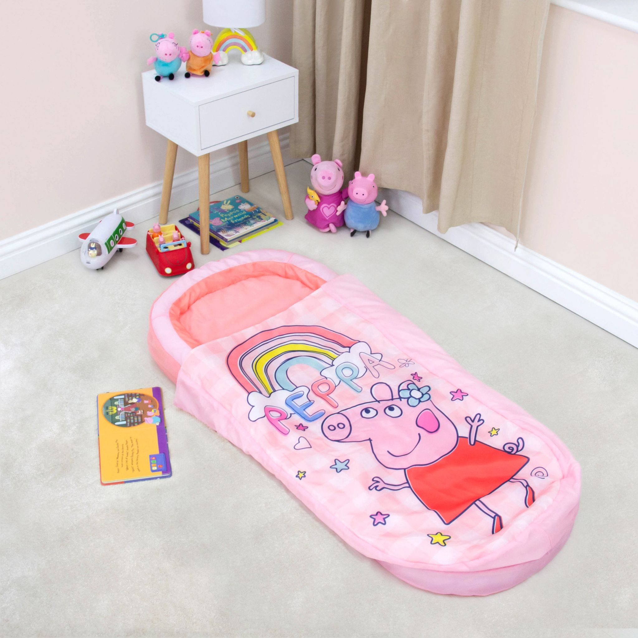 Matelas d'appoint ReadyBed gonflable 2-en-1 Peppa Pig (18 mois à 3 ans)