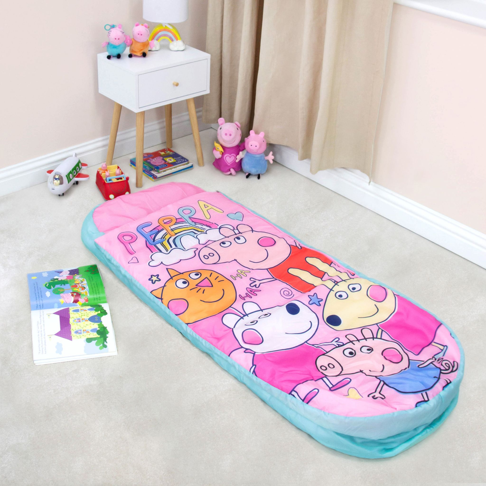 Matelas d'appoint ReadyBed gonflable 2-en-1 Peppa Pig (dès 3 ans)