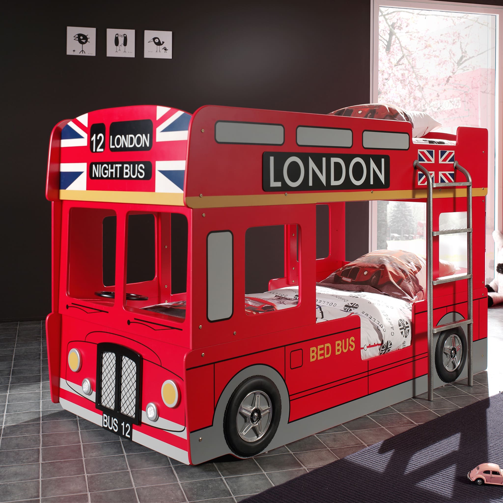 Lit superposé london bus