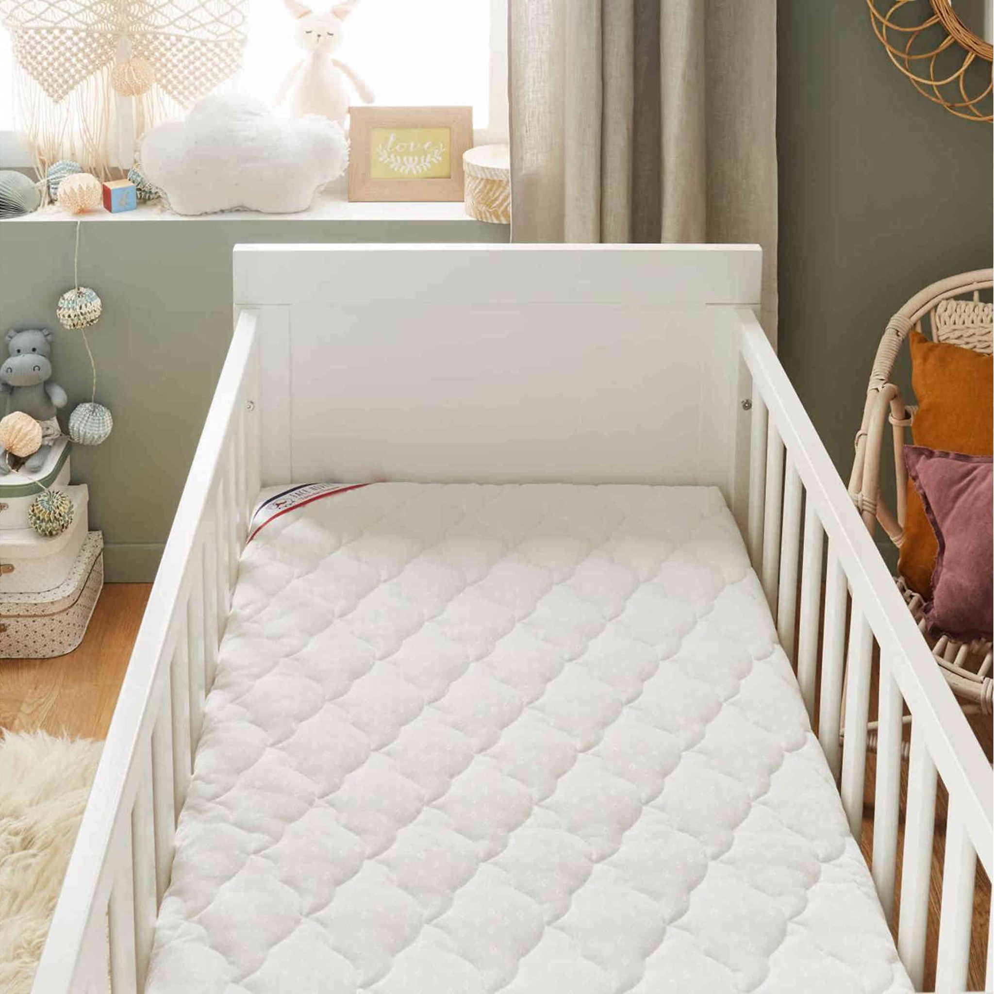 Matelas anti reflux coton bio 120x60  REALIT REALIT POUR LES TOUT PETITS  BB0029 : Boutique tout pour bébé, magasin de puériculture pas cher à Paris