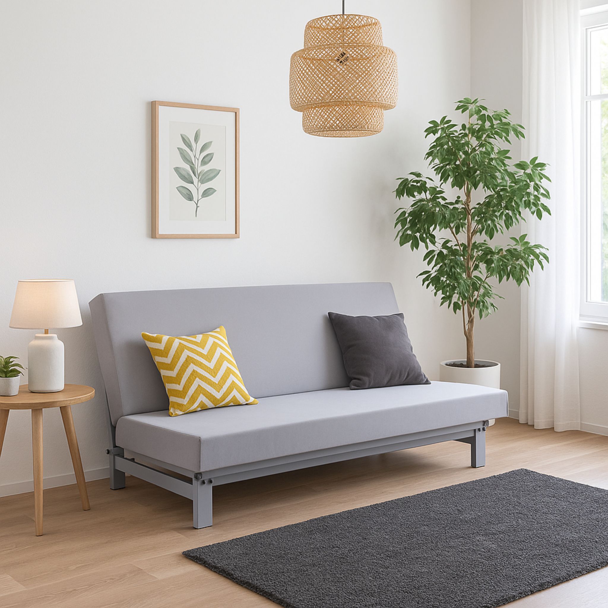 Matelas clic-clac mousse et latex 15 cm L'Audacieux -