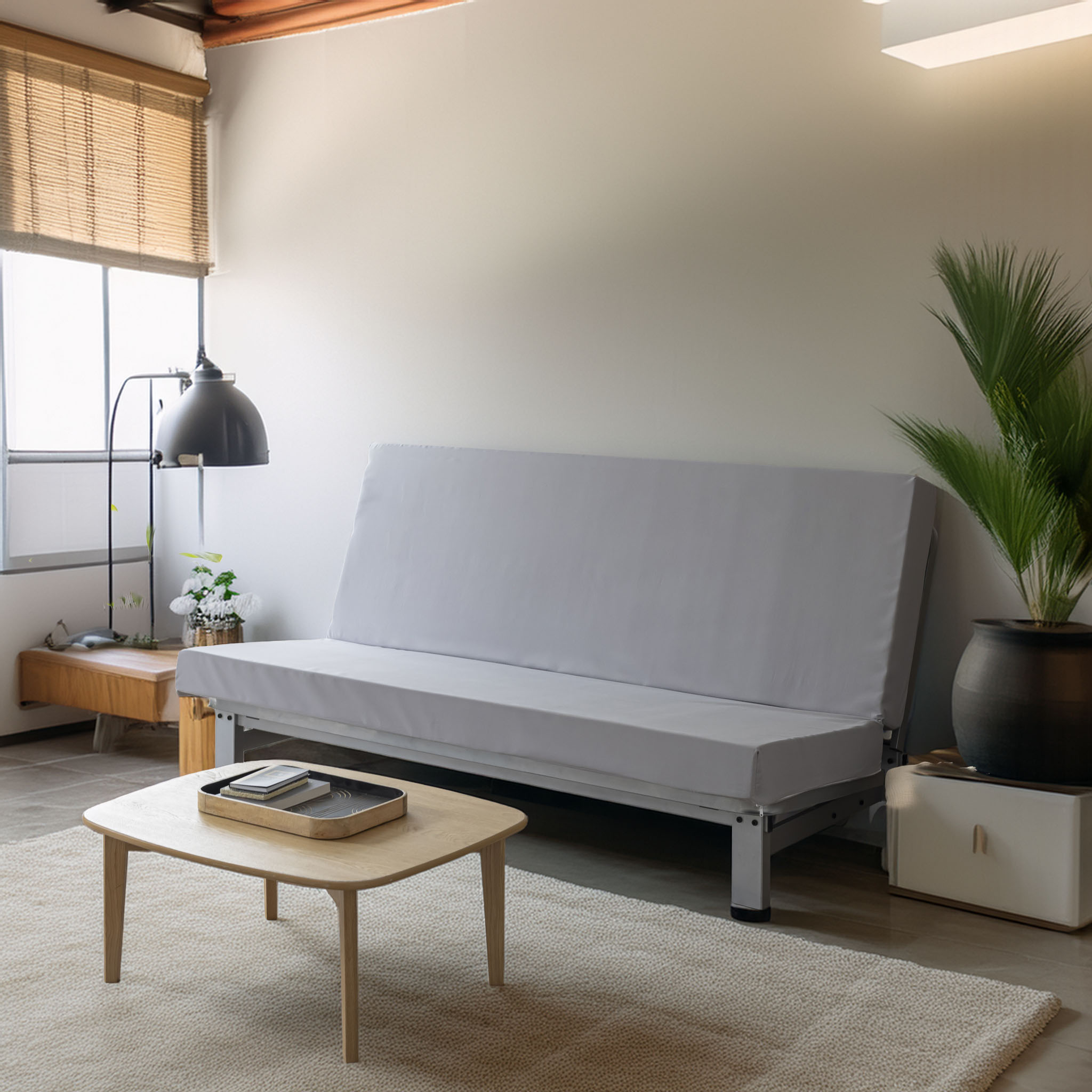 Matelas clic-clac mousse 10 cm L'Astucieux - 120x190 cm