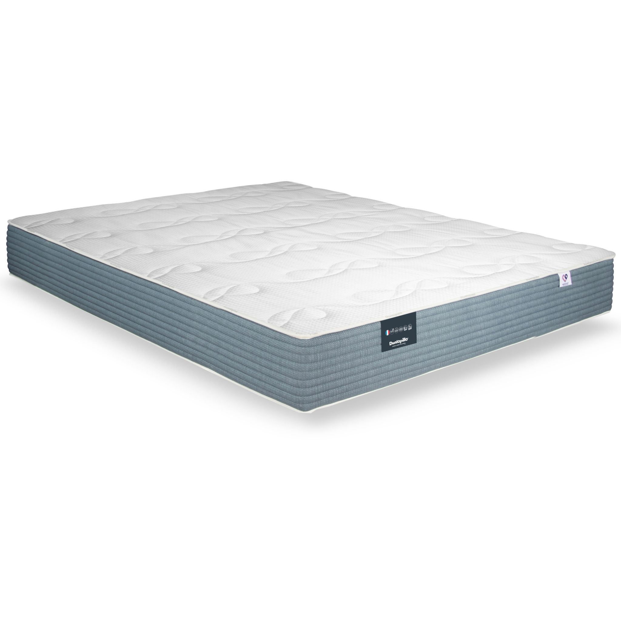 Matelas Dunlopillo en mousse Aerial® 2.0 Ferme - COQUELICOT 2 -