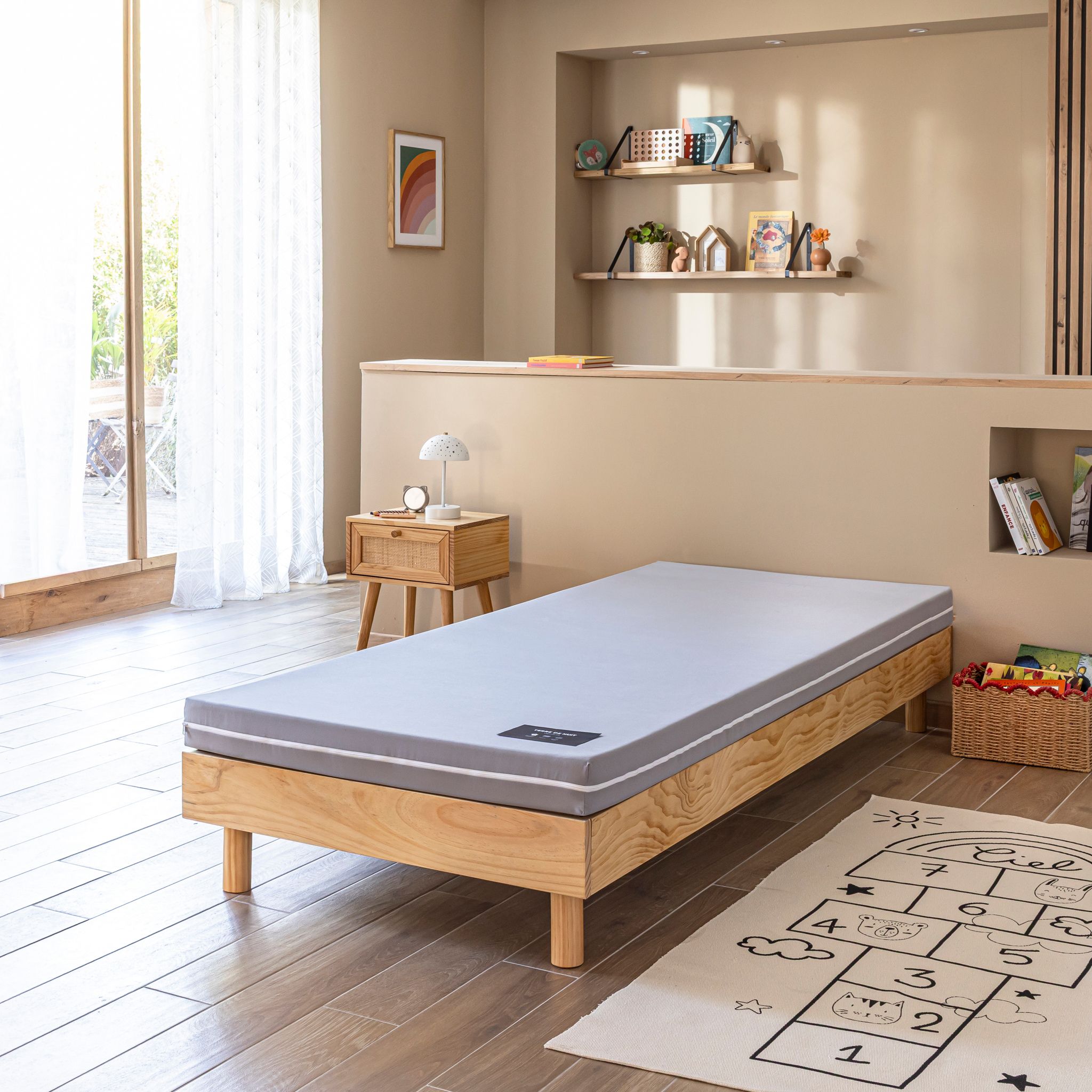 Matelas d'appoint enfant mousse 10 cm Légèreté 2.0