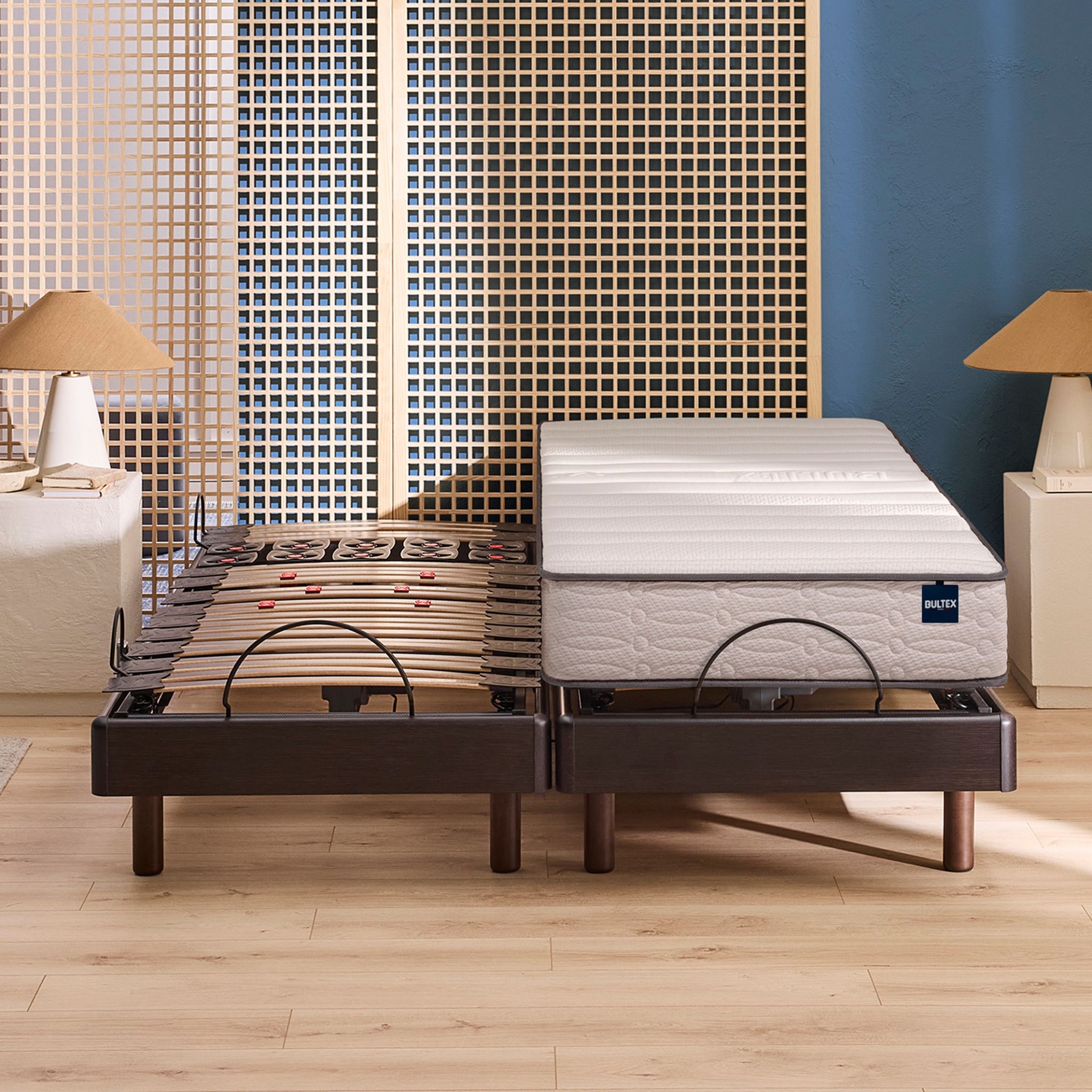 Matelas pour lit électrique en mousse confort ferme Bultex I Relax