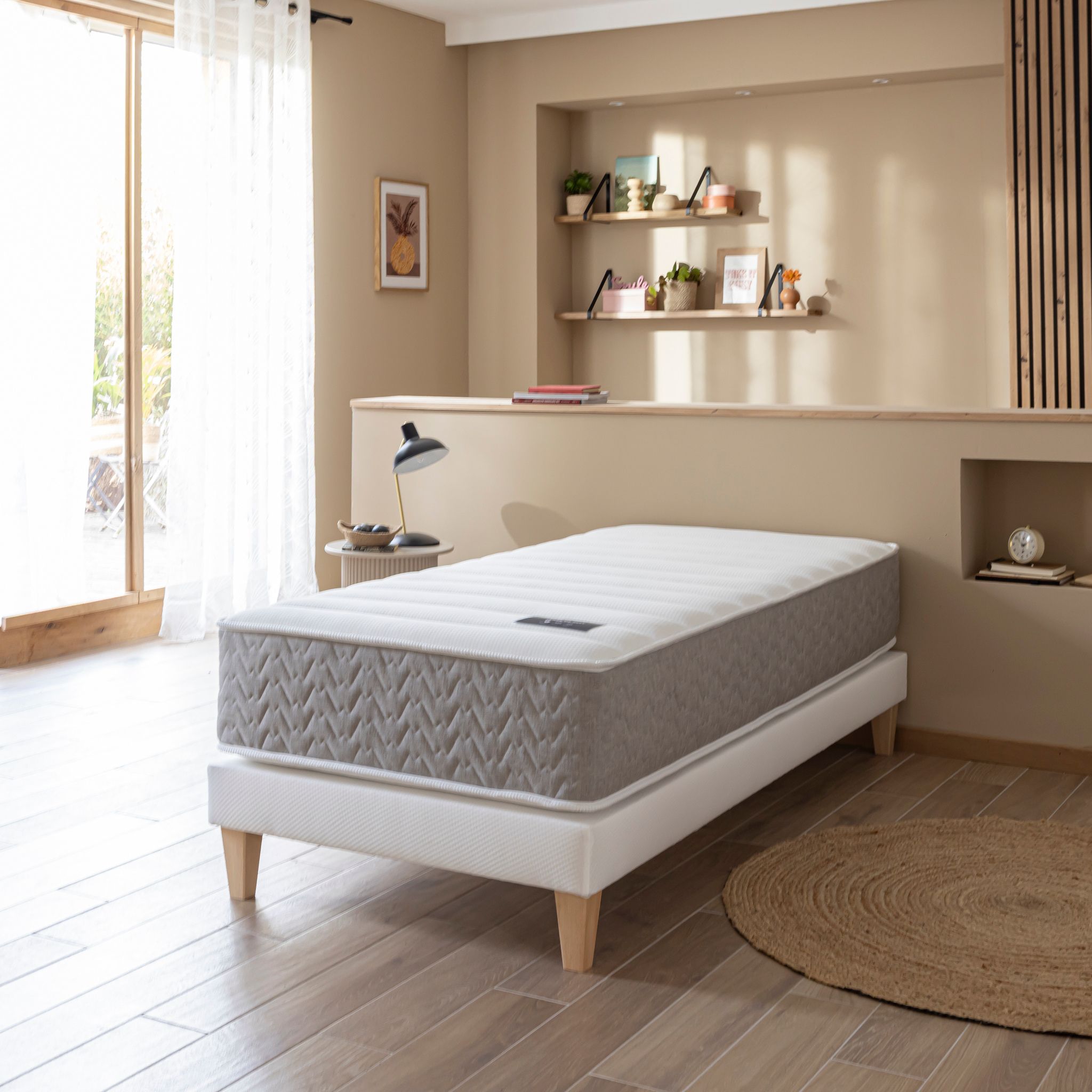Matelas ressorts et mémoire de forme 29 cm - L'Envie -