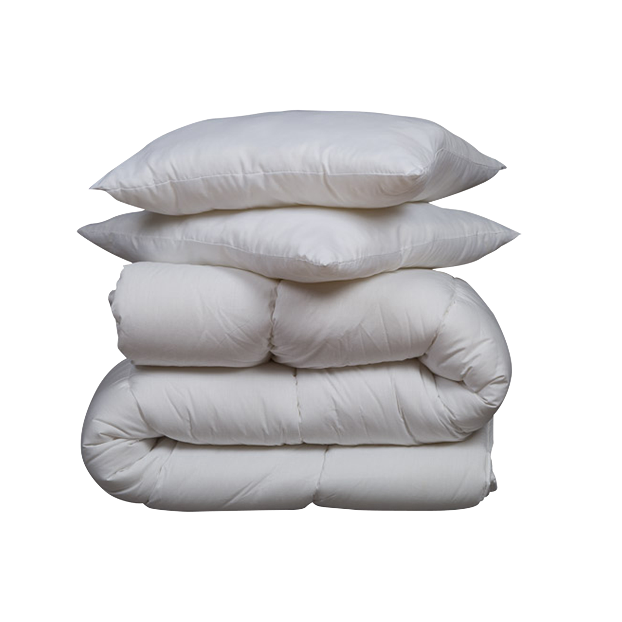 Pack couette mi-saison 350g 140x200 et oreiller luxe anti-acariens Someo