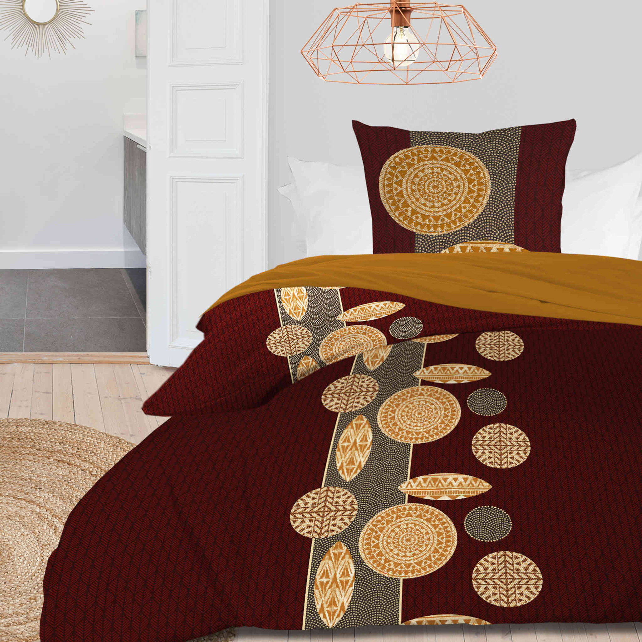 Parure De Lit Africa Terracotta Parure De Lit Africa Terracotta