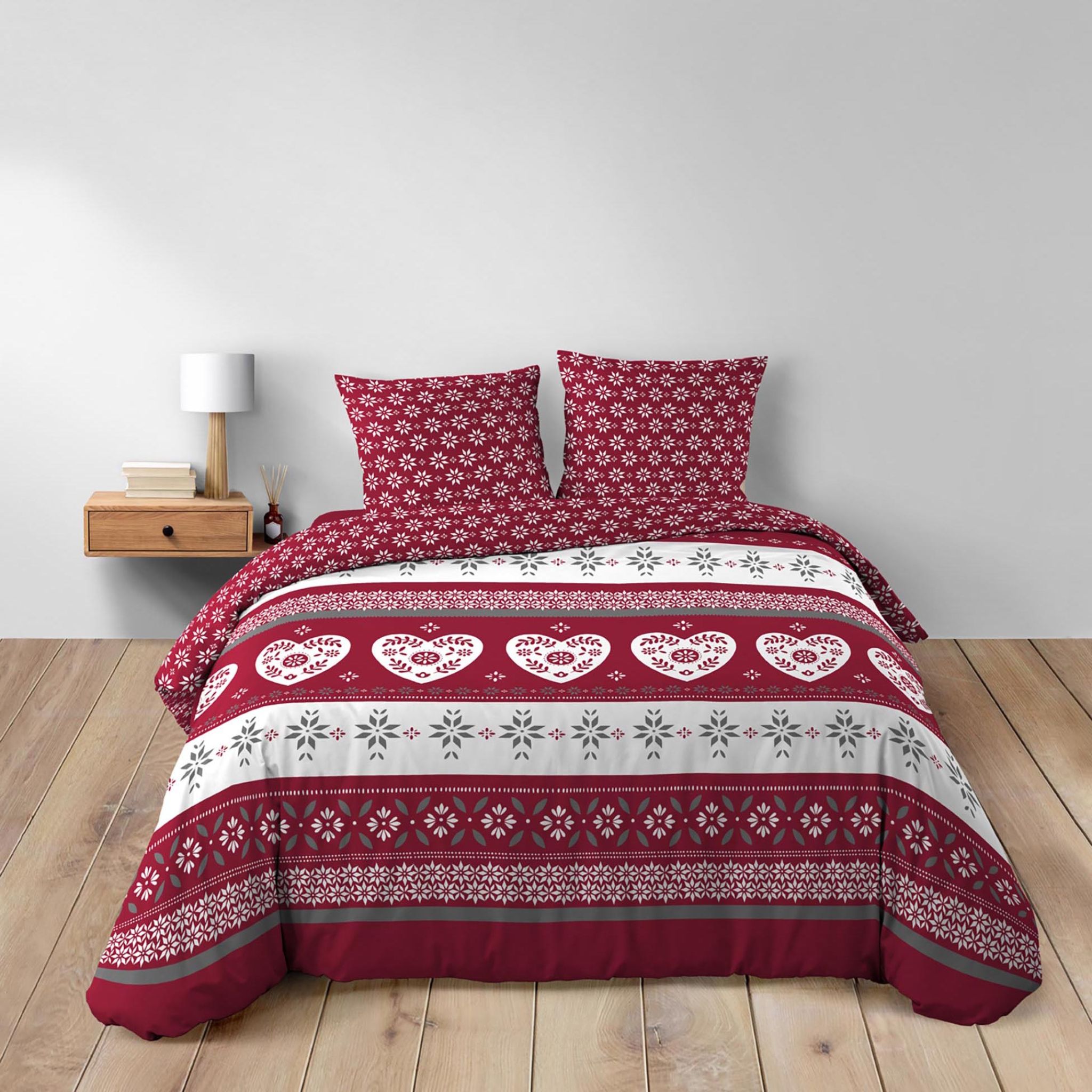 Parure de lit imprimé Alpage