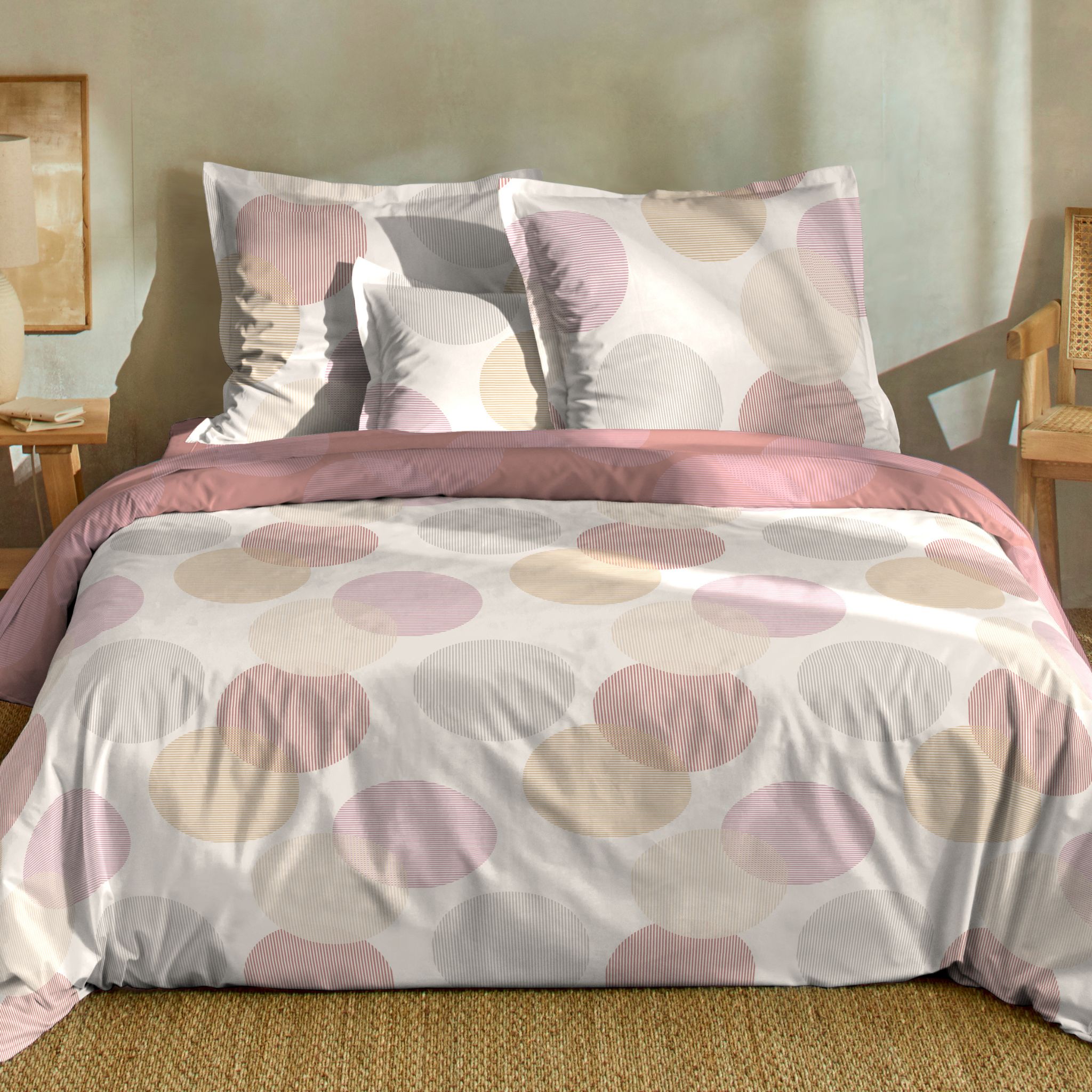 Parure de lit Leamay 240x220 cm