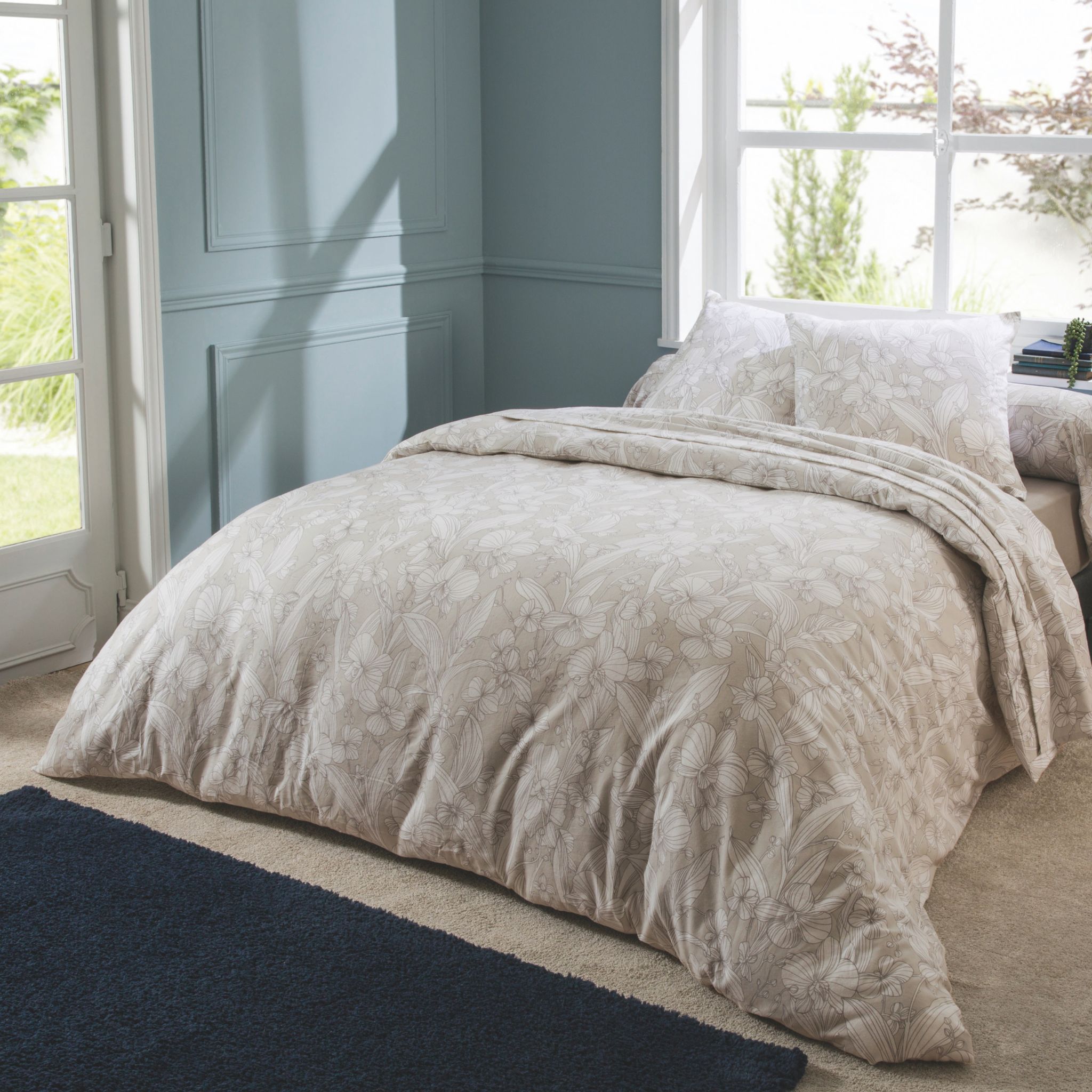 Parure de lit Orchidée - Tradilinge