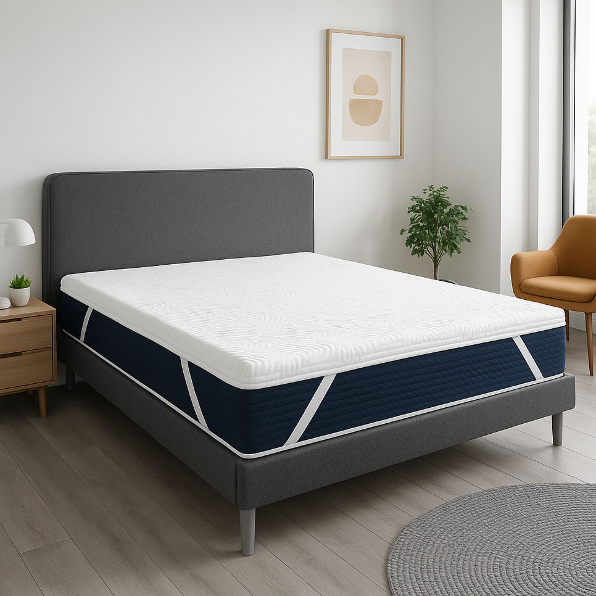 Surmatelas mousse moelleux 80x200 Dunlopillo Cocoon