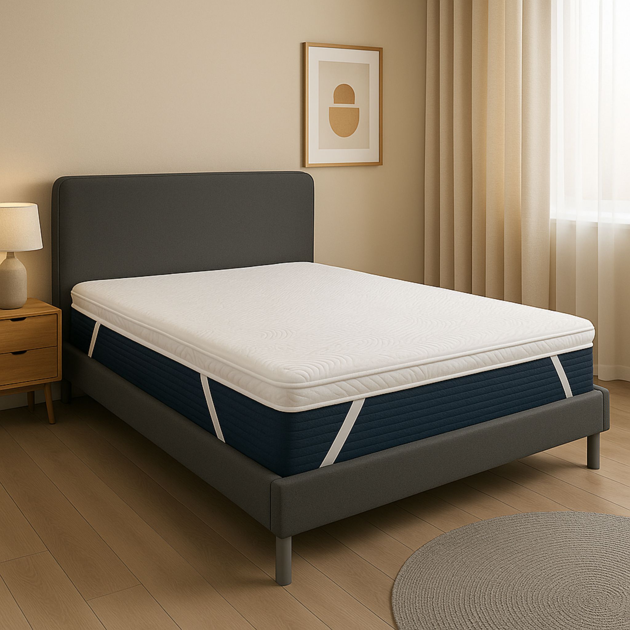 Surmatelas latex moelleux 80x200 Dunlopillo