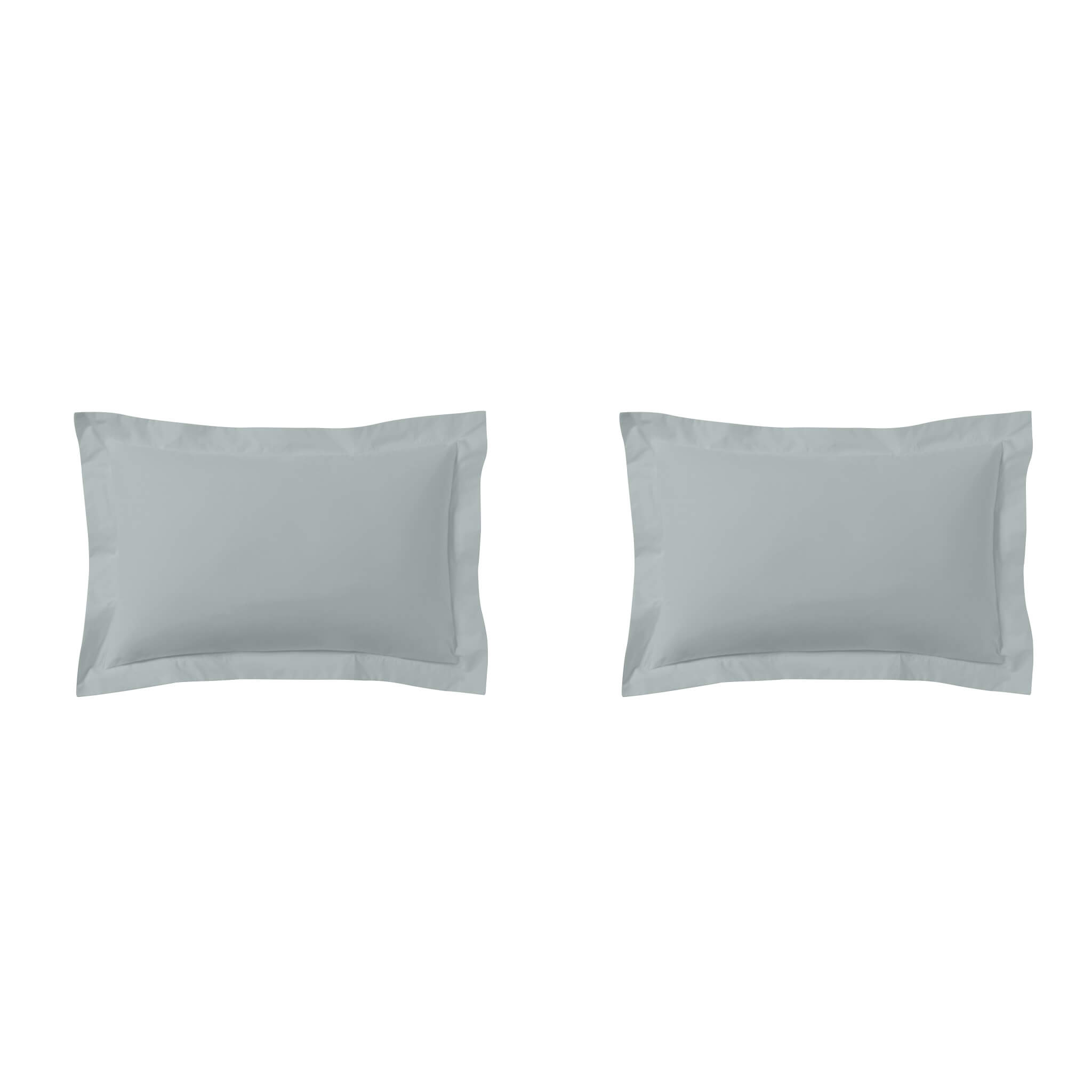 Lot de 2 taies d'oreillers percale archipel 50x70 cm