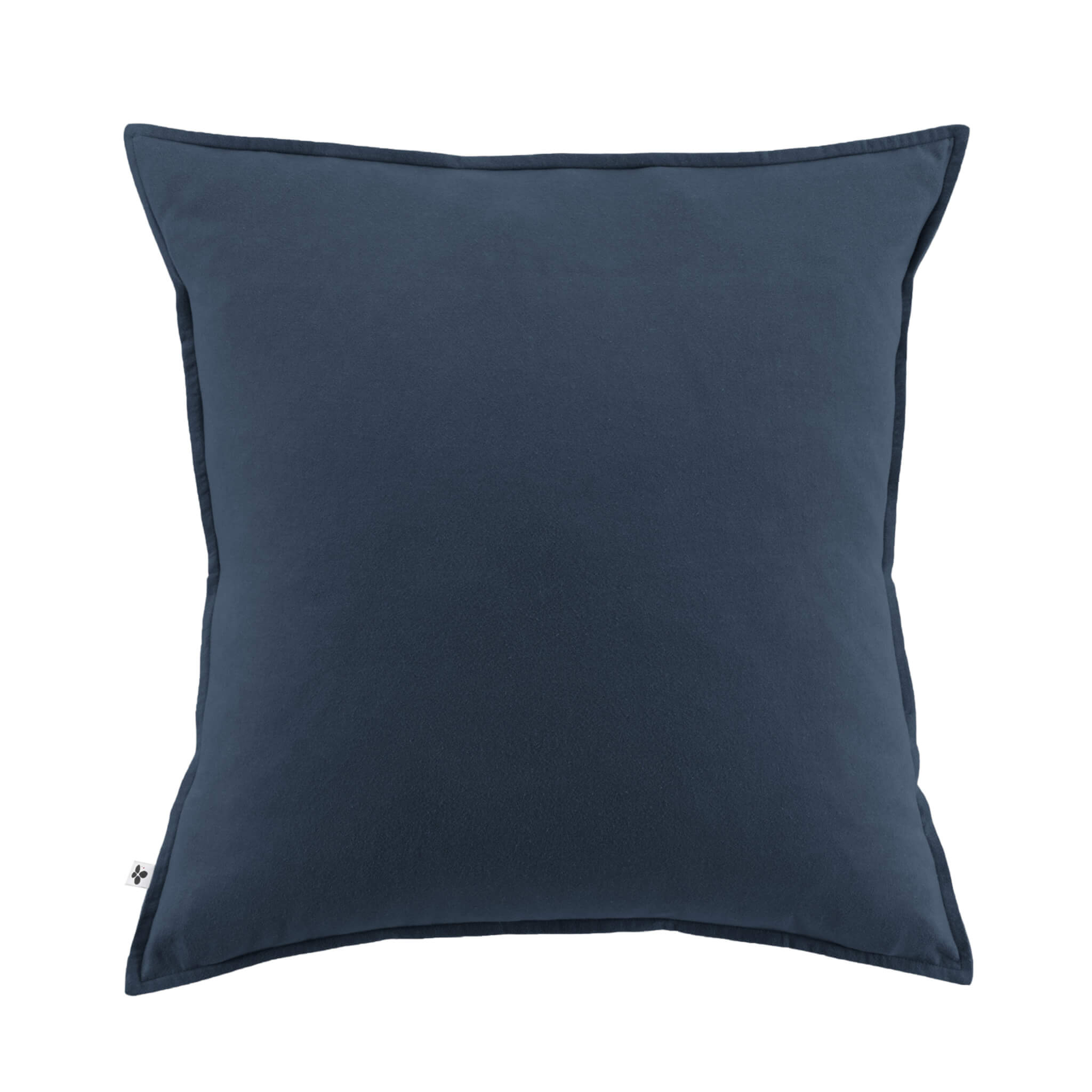 Taie d'oreiller flanelle marine 50x70 cm