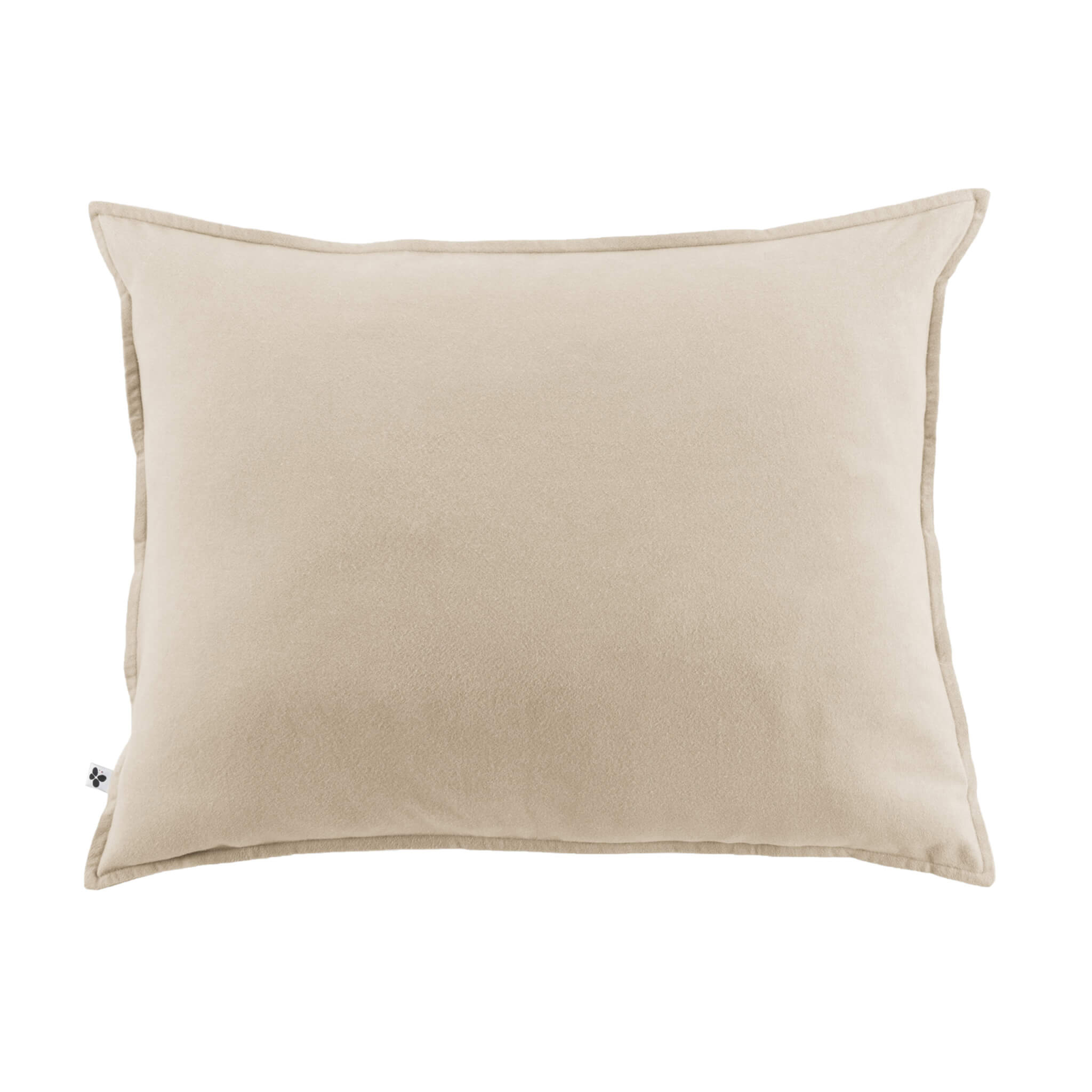 Taie d'oreiller flanelle beige 50x70 cm