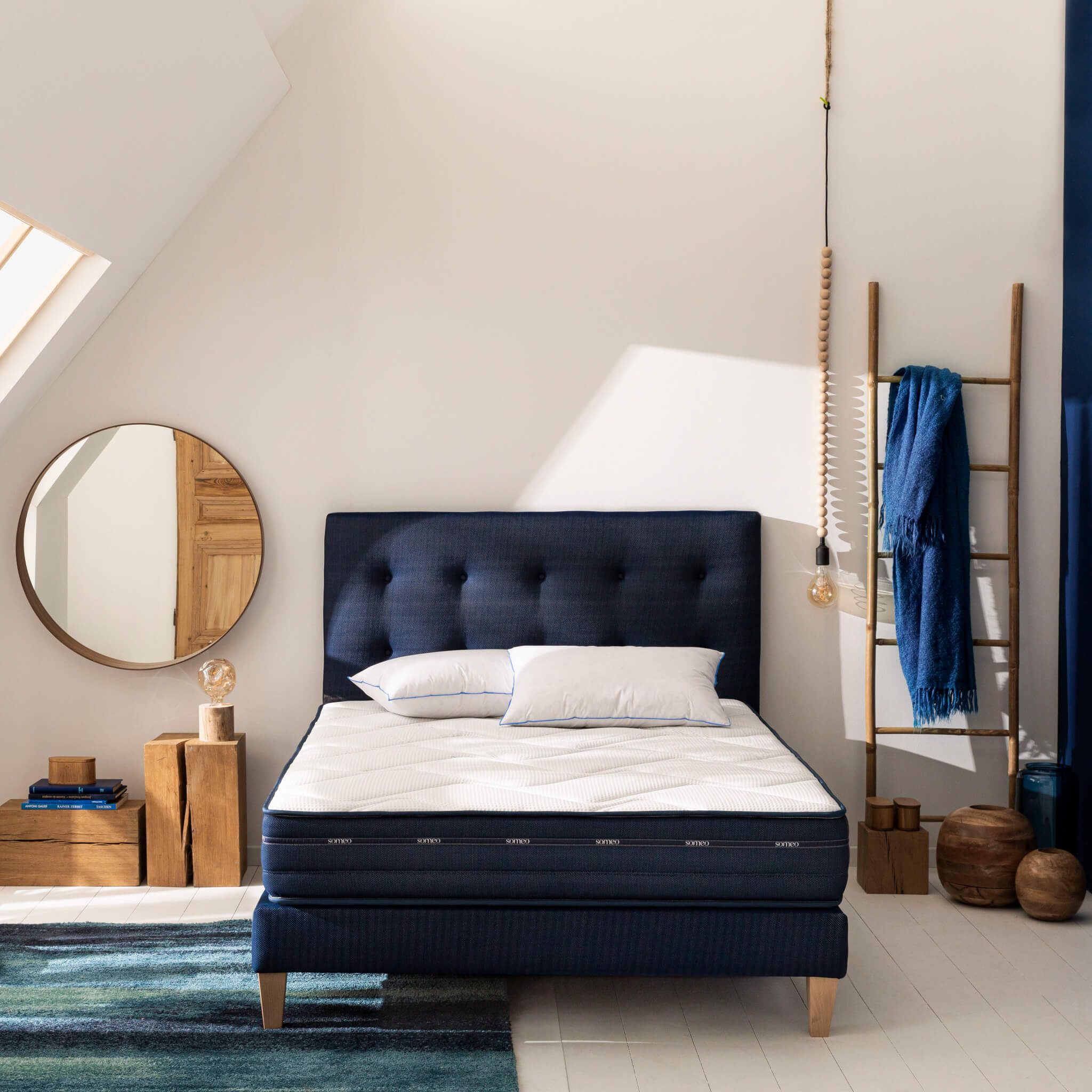 Matelas ressorts et mémoire de forme Rêve 500 - SOMEO