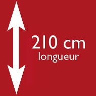 Longueur 210