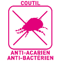 Traitements anti-acariens et antibactérien