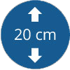 20 cm