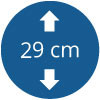 29 cm