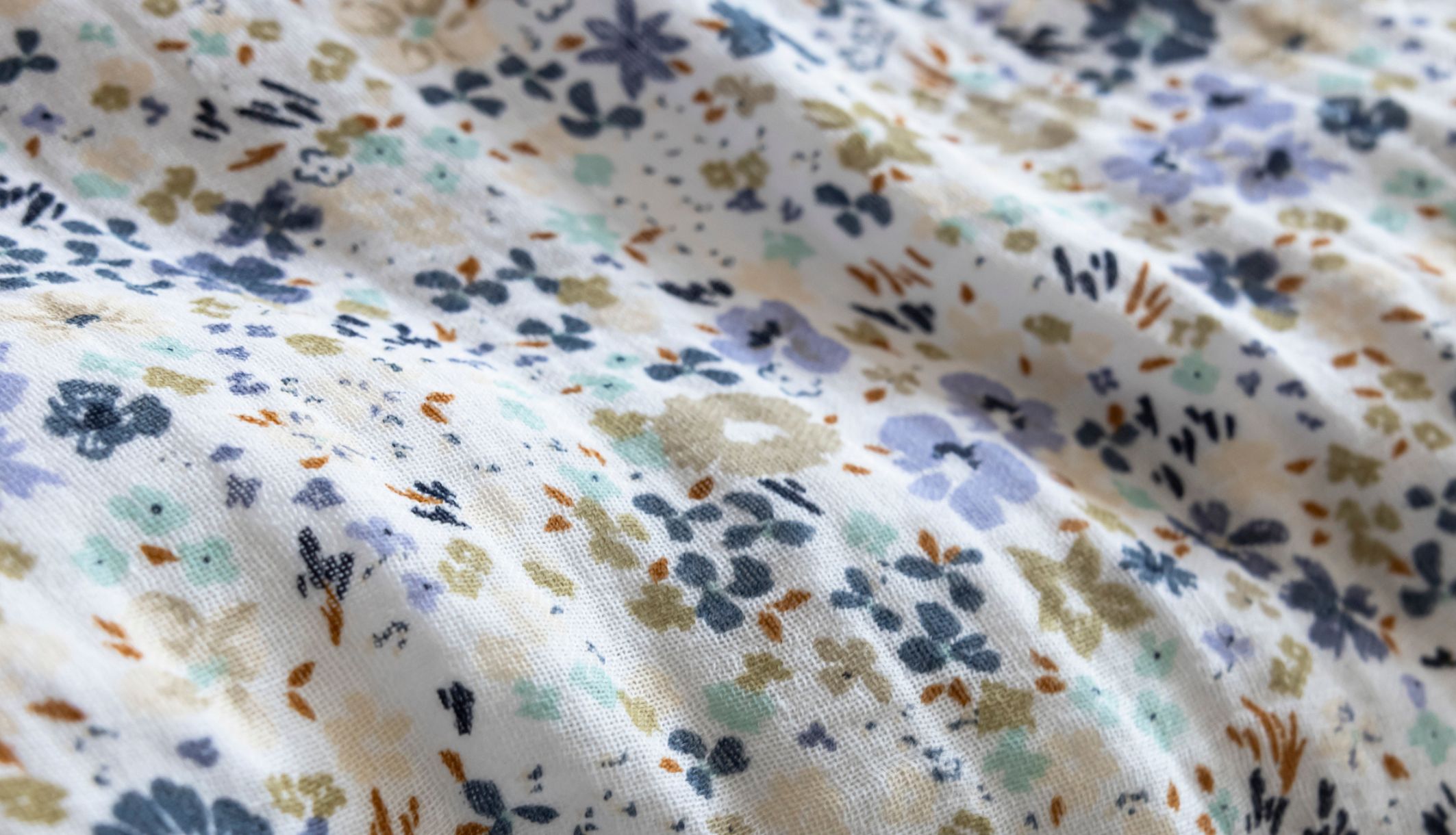 Ambiance de chambre cocooning avec la housse de couette gaze