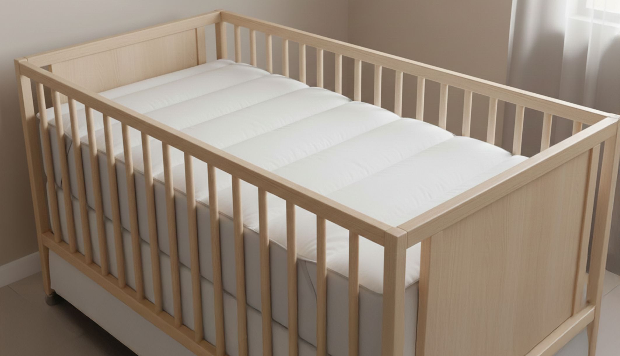 Surmatelas microfibre pour bébé doux et respirant