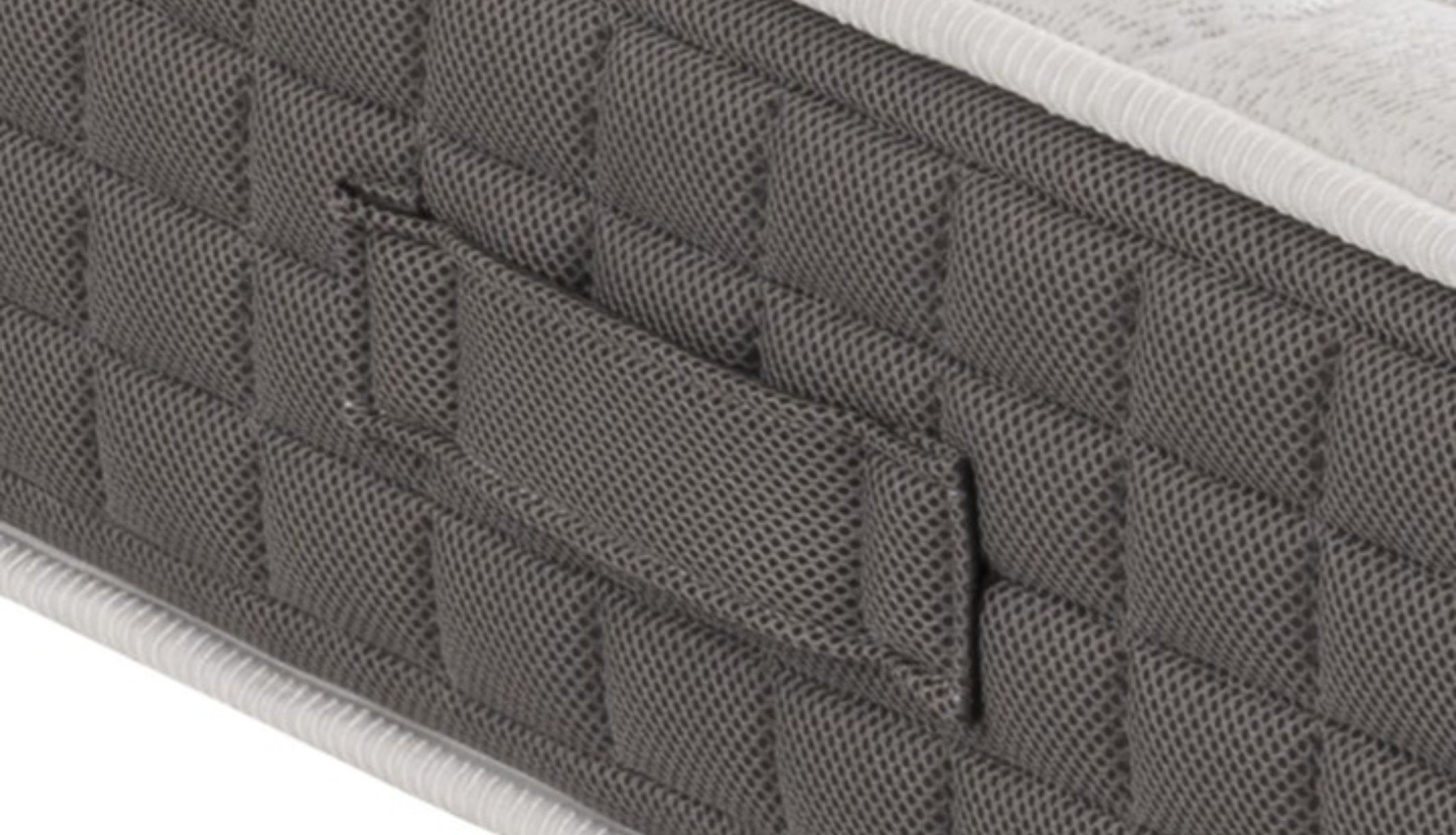 Zoom sur la poignée du matelas très ferme Maestro Thiriez Literie