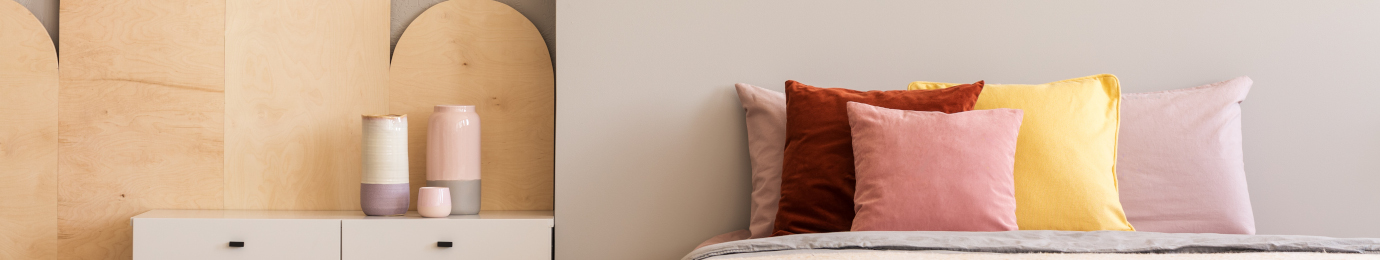 Tête de lit chambre colorée Tête de lit chambre colorée