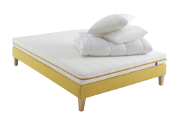 matelas futon écru en coton